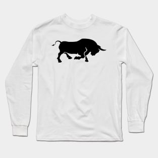 Bull Bullish Long Sleeve T-Shirt